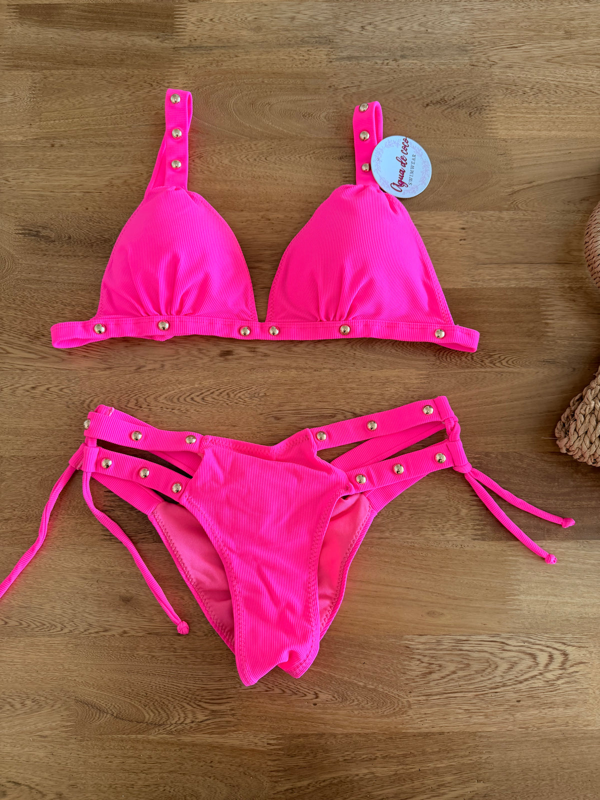 Bikini Acanalado Taches