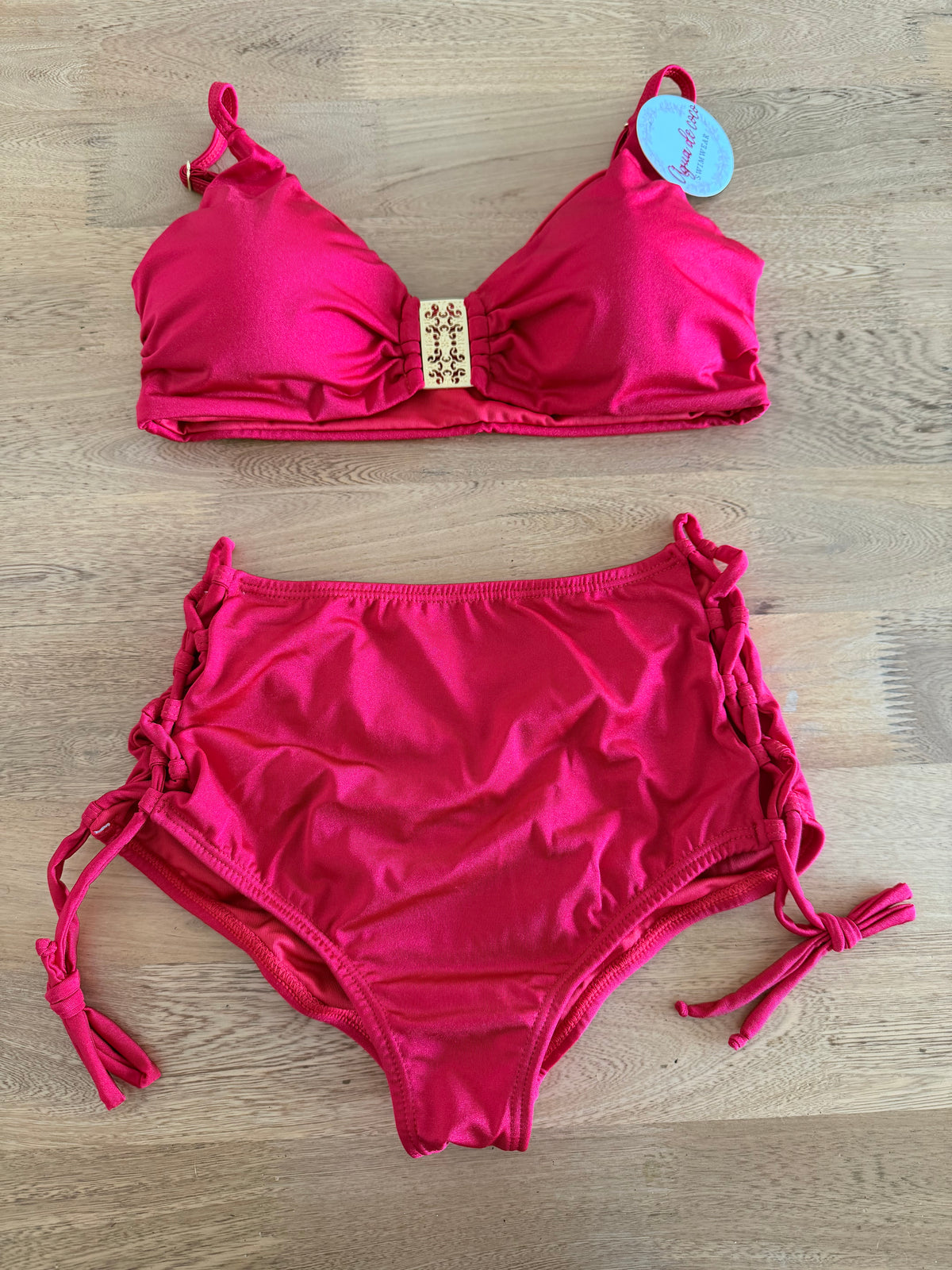 Sale Bikini Top Herraje tiro alto
