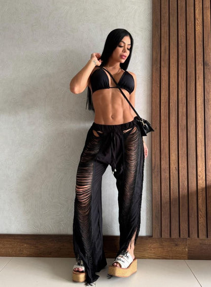 Pantalón en hilos