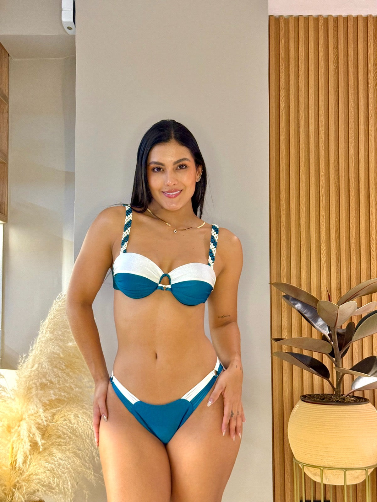 Bikini Bicolor Copas 🧜‍♀️