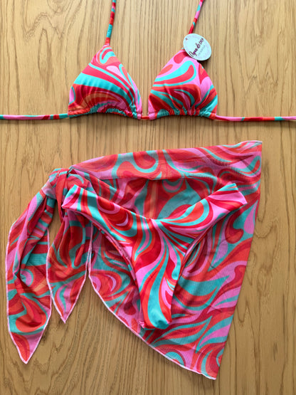 Sale Set 3 Piezas Pareo corto