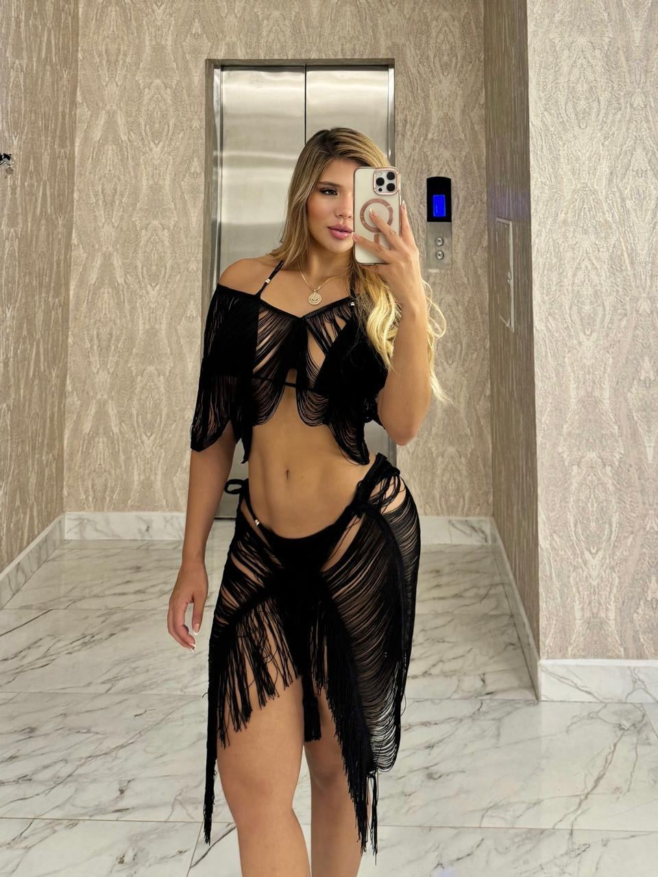 Set 2 piezas en hilos  ⚡️👙